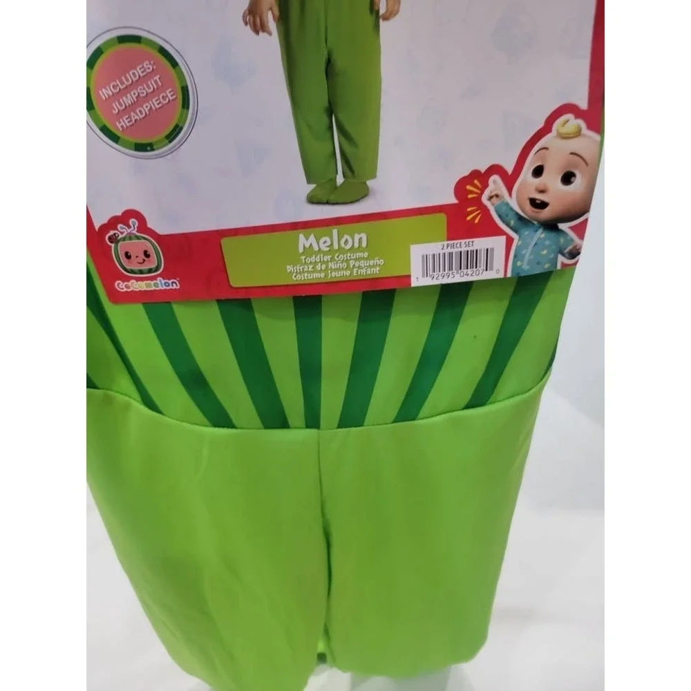 Disguise Cocomelon Toddler Melon Costume 3T-4T Cartoon‎